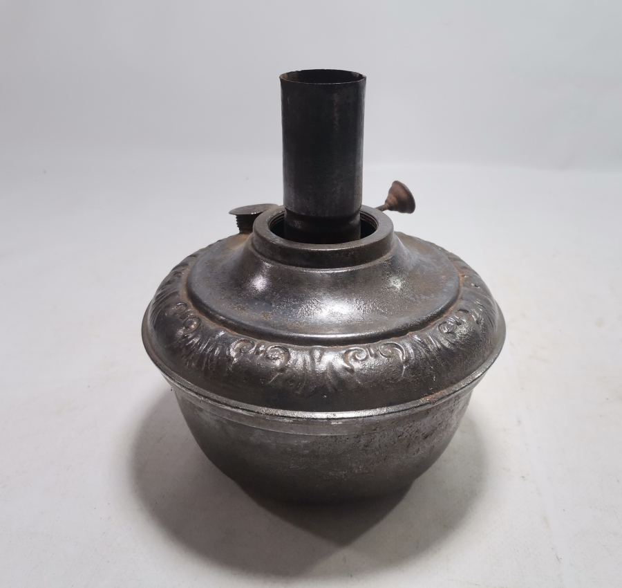 KABARTMA İŞÇİLİKLİ NADİR TİPTE OSMANLI DÖNEMİ GAZ LAMBASI