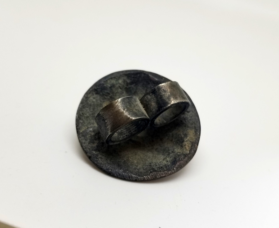 OSMANLI DÖNEMİ KABARTMA İŞÇİLİKLİ BRONZ DERVİŞ KEMER TOKASI