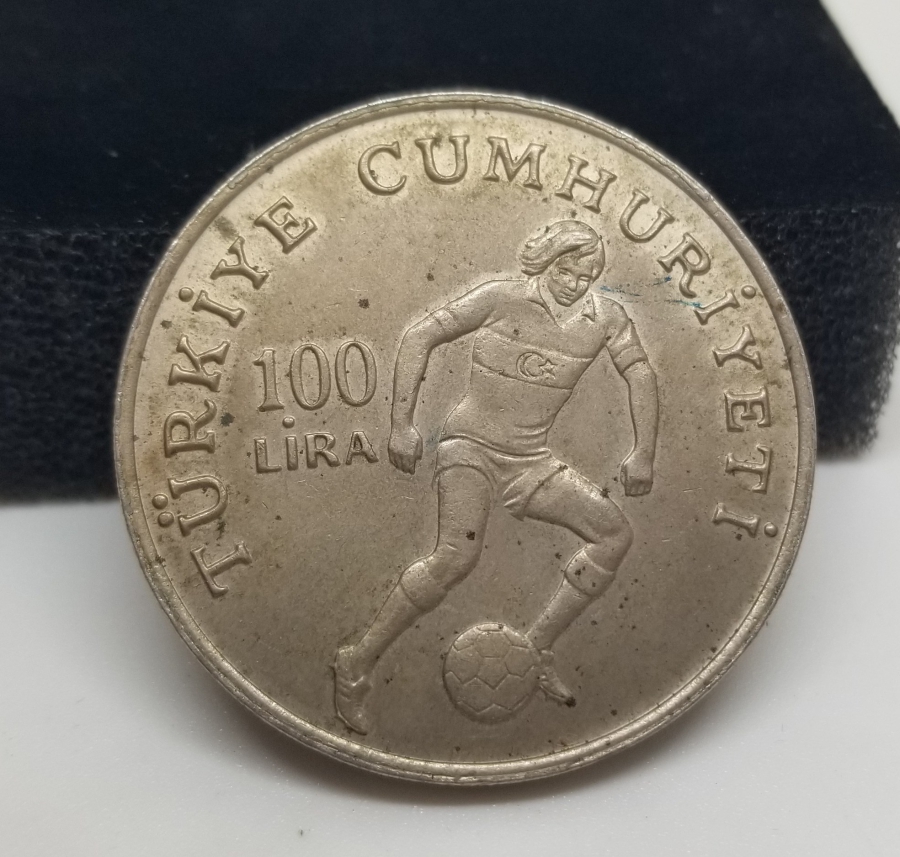 1982 YILI DÜNYA ŞAMPİYONASI HATIRA 100 LİRA