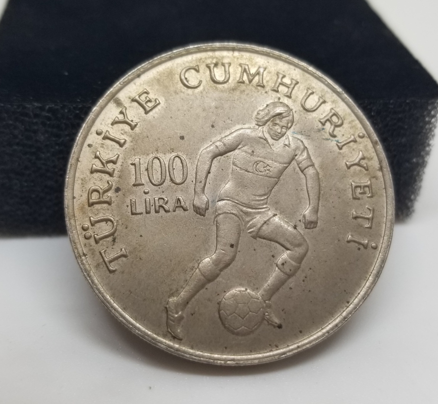 1982 YILI DÜNYA ŞAMPİYONASI HATIRA 100 LİRA