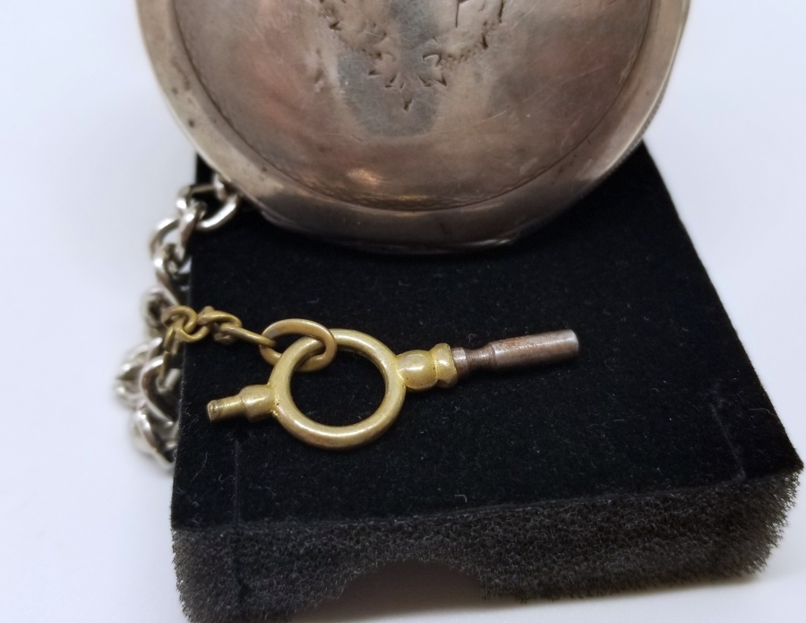 NADİR TİPTE OSMANLI DÖNEMİ LONGİNES KURMALI CEP SAATİ