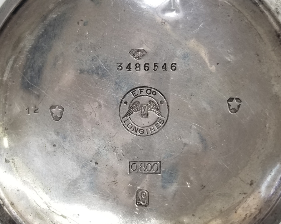 NADİR TİPTE OSMANLI DÖNEMİ LONGİNES KURMALI CEP SAATİ