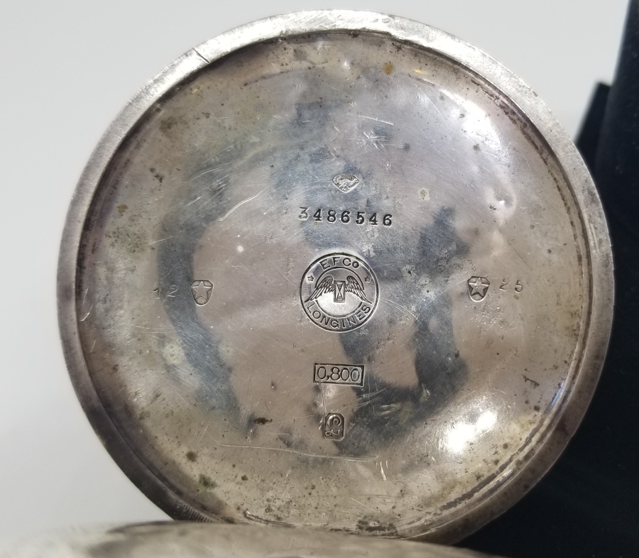 NADİR TİPTE OSMANLI DÖNEMİ LONGİNES KURMALI CEP SAATİ