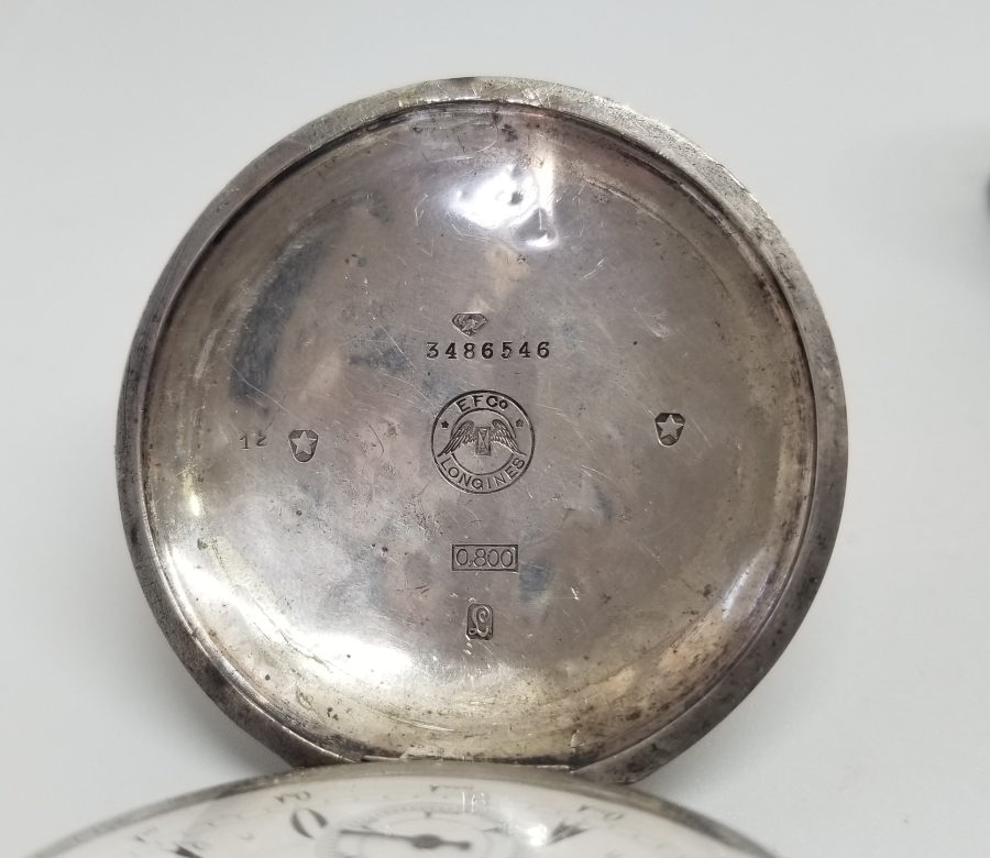 NADİR TİPTE OSMANLI DÖNEMİ LONGİNES KURMALI CEP SAATİ