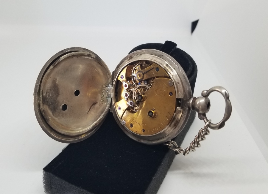 NADİR TİPTE OSMANLI DÖNEMİ LONGİNES KURMALI CEP SAATİ