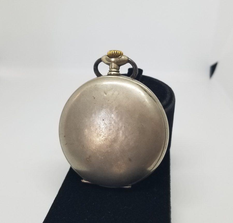 OSMANLI DÖNEMİ AVCI KASA 8 GÜNLÜK NADİR TİPTE KURMALI CEP SAATİ