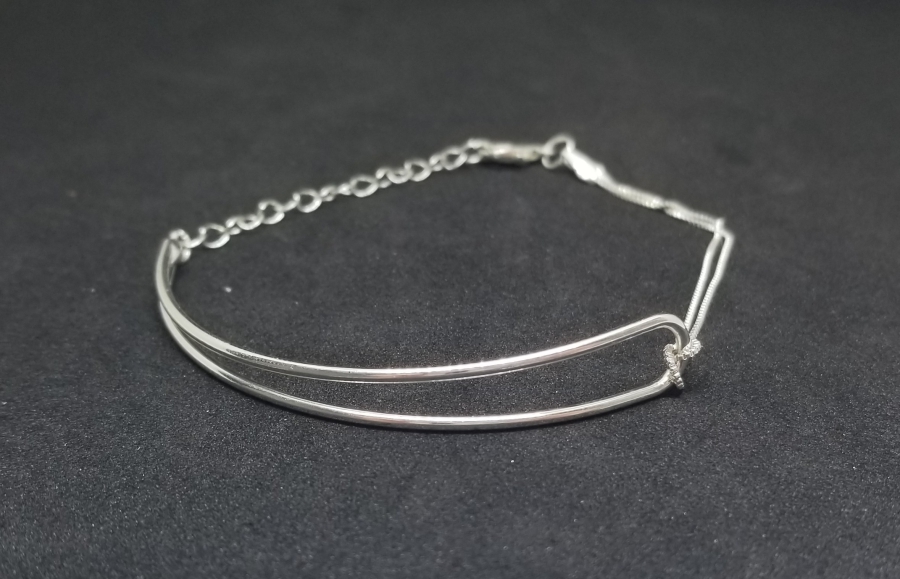 ÖZEL TASARIM GÜMÜŞ BİLEKLİK