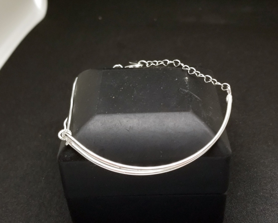 ÖZEL TASARIM GÜMÜŞ BİLEKLİK