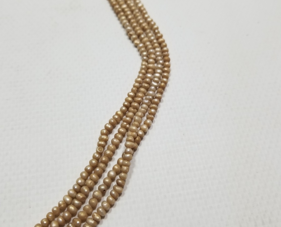 OSMANLI DÖNEMİ BÜYÜK BOY TAM TUR İNCİ GERDANLIK