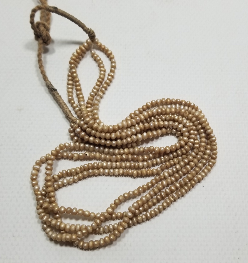 OSMANLI DÖNEMİ BÜYÜK BOY TAM TUR İNCİ GERDANLIK