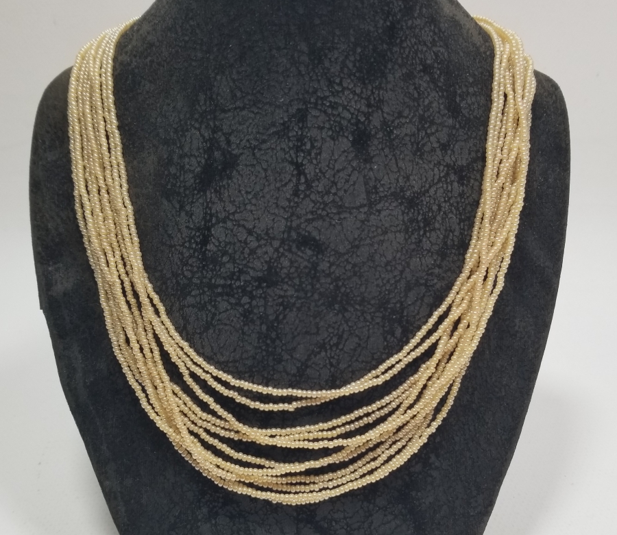 OSMANLI DÖNEMİ İNCİ FORMLU OPAL GERDANLIK