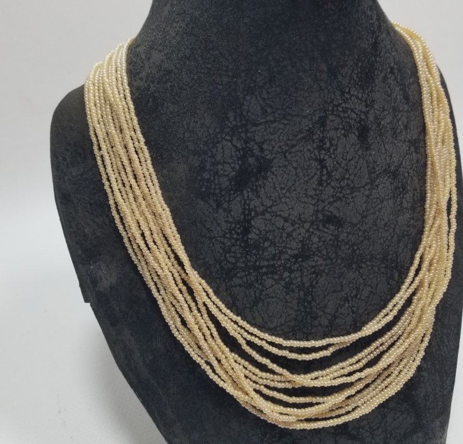 OSMANLI DÖNEMİ İNCİ FORMLU OPAL GERDANLIK