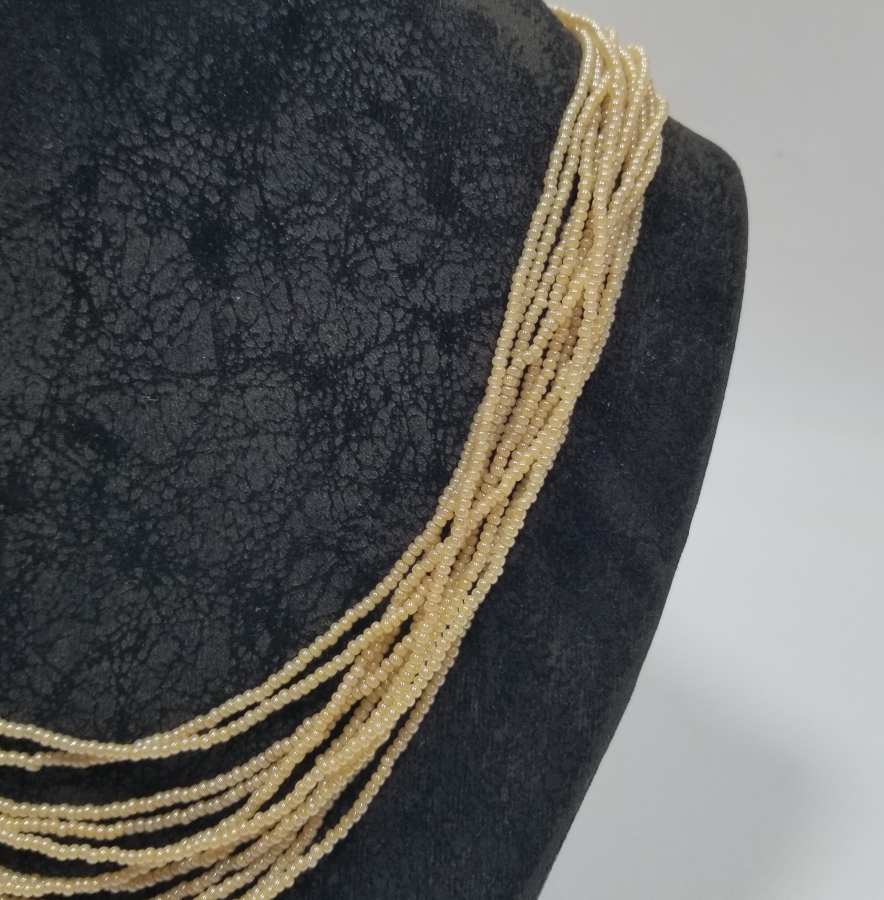 OSMANLI DÖNEMİ İNCİ FORMLU OPAL GERDANLIK