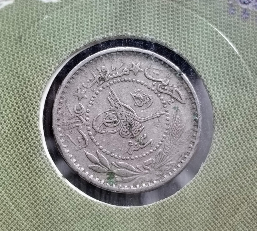 MEHMET REŞAT HAN DÖNEMİ KOLEKSİYONLUK NİKEL 10 PARA