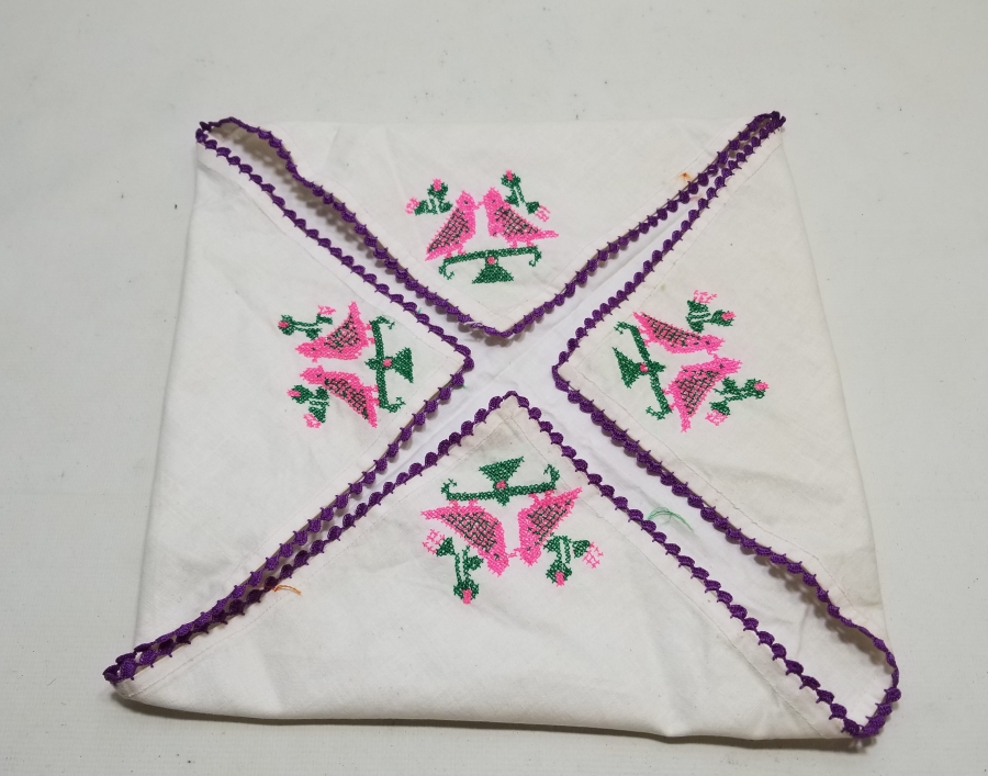 ÇİFTE KUMRULAR GÖRSELLİ OSMANLI KANAVİÇE ÇEVRE