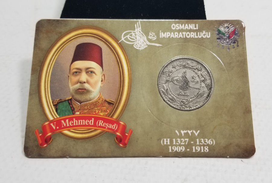 MEHMET REŞAT HAN DÖNEMİ KOLEKSİYONLUK NİKEL 20 PARA