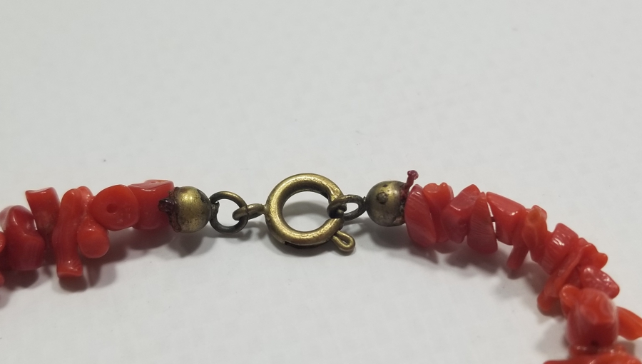 ÖZEL YAPIM ANTİKA MERCAN BİLEKLİK