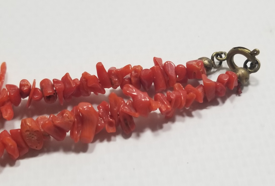 ÖZEL YAPIM ANTİKA MERCAN BİLEKLİK