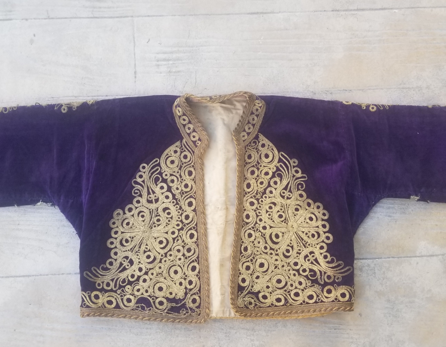 OSMANLI DÖNEMİ SIRMALI GELİN CEPKENİ