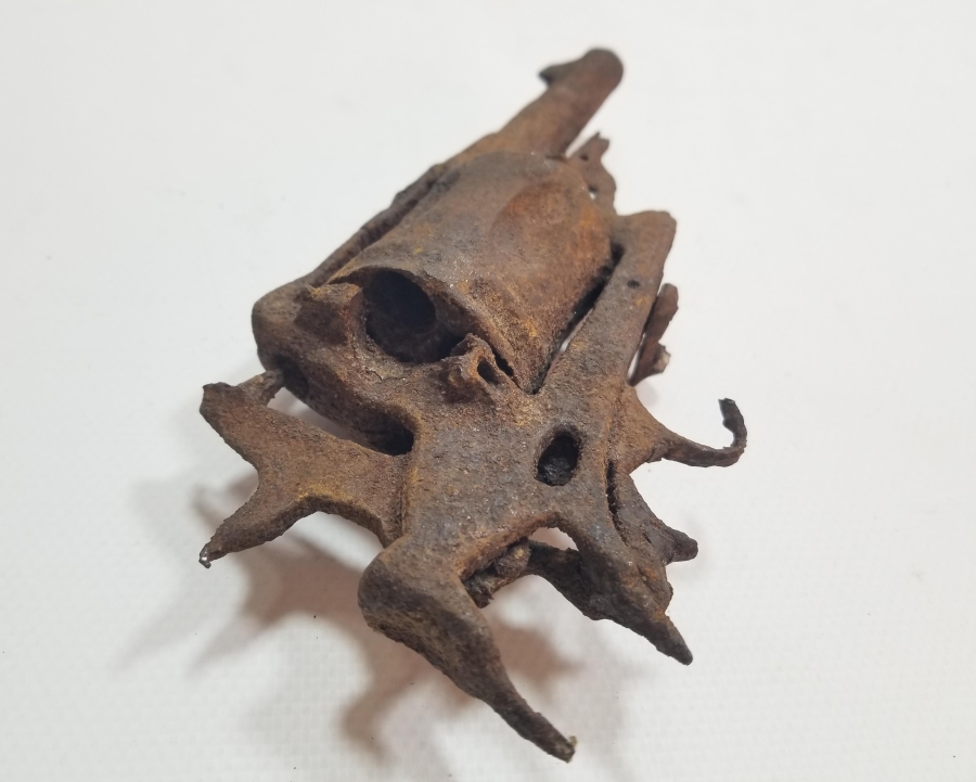 1. DÜNYA SAVAŞI DÖNEMİ OSMANLI SUBAY TABANCASI İSKELETİ