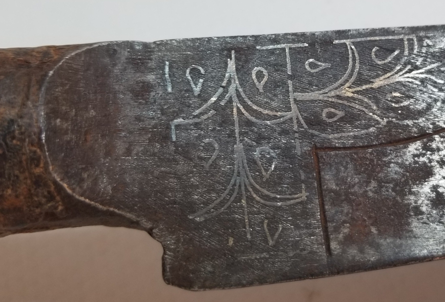 OSMANLI DÖNEMİ GÜMÜŞ ÇAKMA İŞÇİLİKLİ NADİR KEMANKEŞ KILICI - YATAĞANI