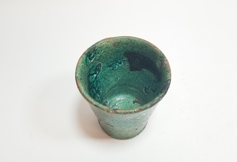 OSMANLI DÖNEMİ NADİR KÜTAHYA ŞERBET BARDAĞI