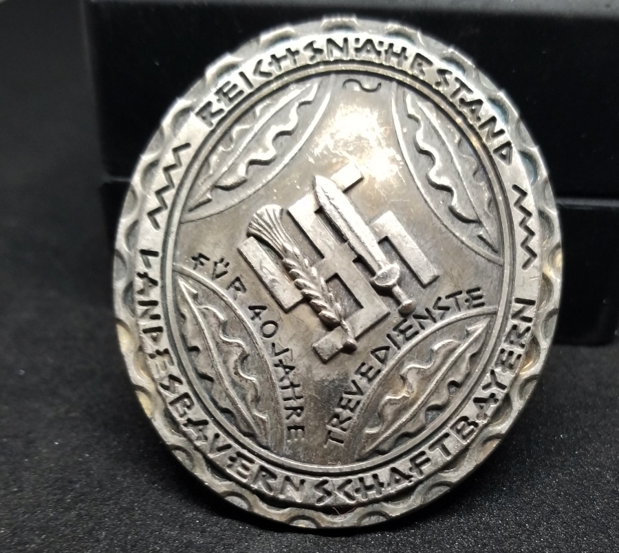 2. DÜNYA SAVAŞI DÖNEMİ GÜMÜŞ NAZİ SUBAY MADALYASI