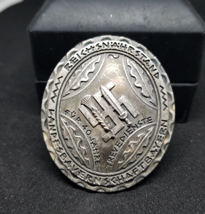 2. DÜNYA SAVAŞI DÖNEMİ GÜMÜŞ NAZİ SUBAY MADALYASI