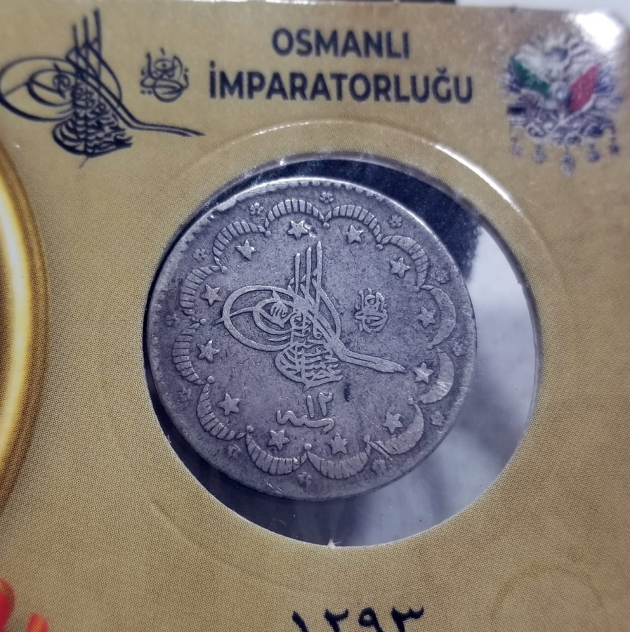 SULTAN ABDÜLHAMİD HAN DÖNEMİ 5 KURUŞ GÜMÜŞ PARA