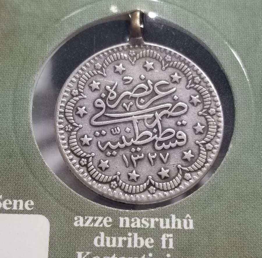 SULTAN MEHMET REŞAD DÖNEMİ GÜMÜŞ 5 KURUŞ MECİDİYE