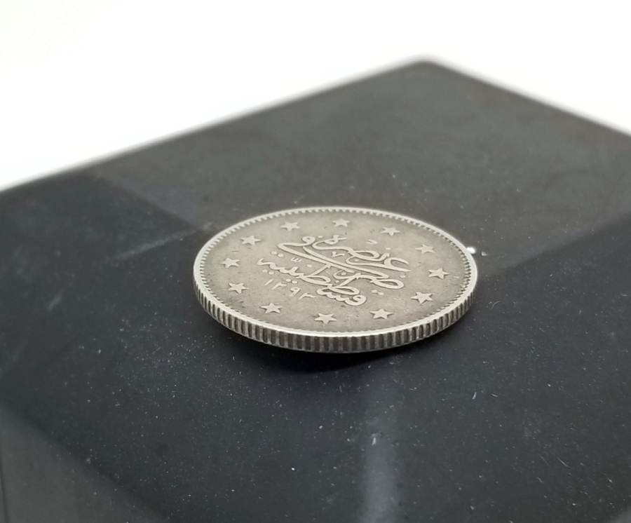 SULTAN ABDÜLHAMİD DÖNEMİ GÜMÜŞ 2 KURUŞ MECİDİYE