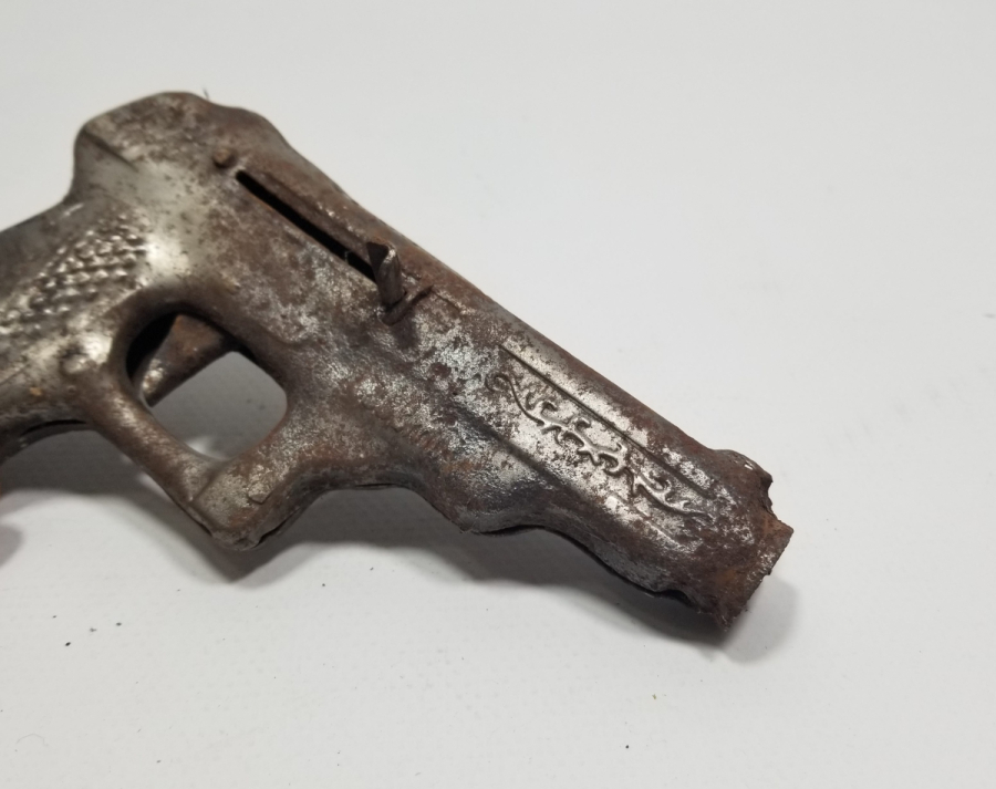 ORİJİNAL MANTARLARIYLA ANTİKA MANTAR TABANCASI