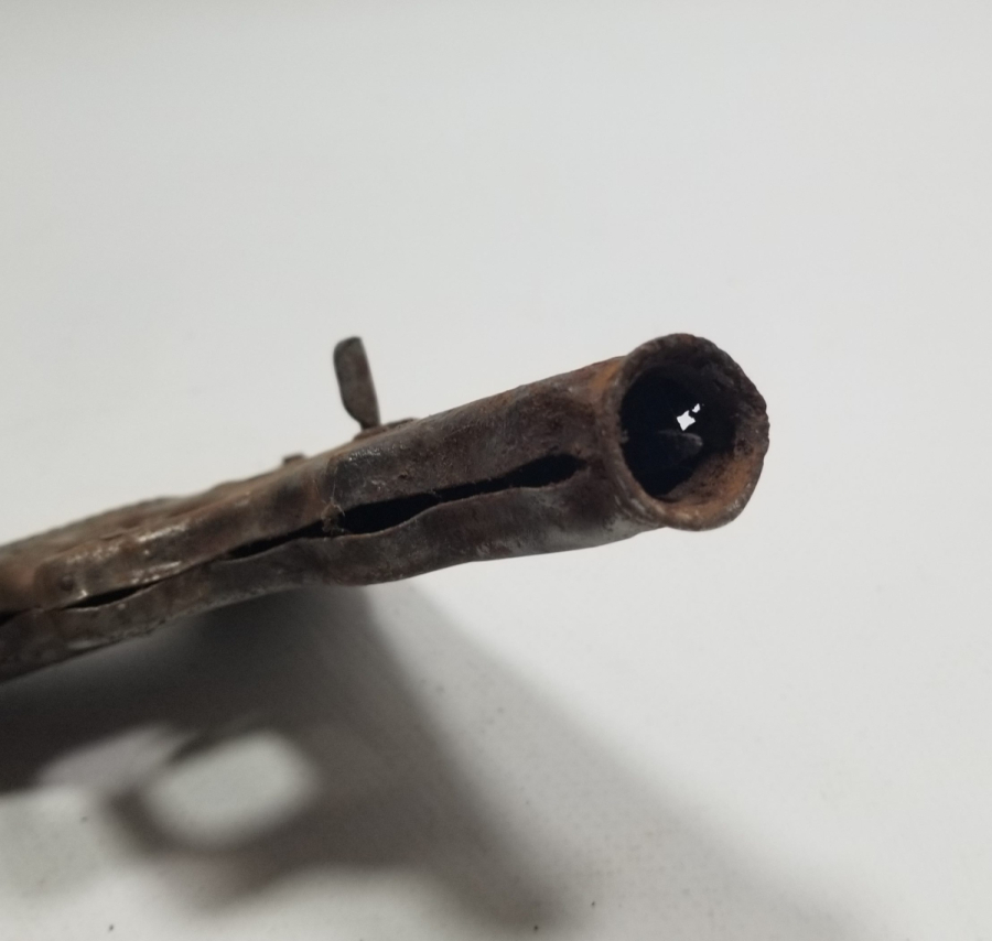 ORİJİNAL MANTARLARIYLA ANTİKA MANTAR TABANCASI