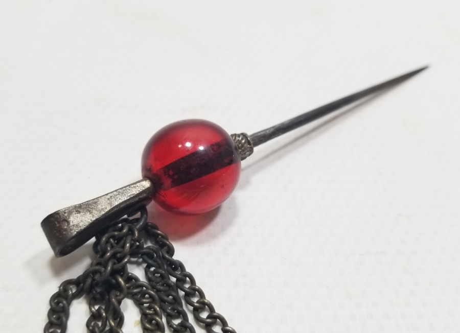 ANTİKA EL YAPIMI BAŞ İĞNESİ