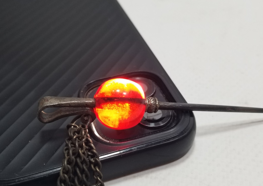 ANTİKA EL YAPIMI BAŞ İĞNESİ