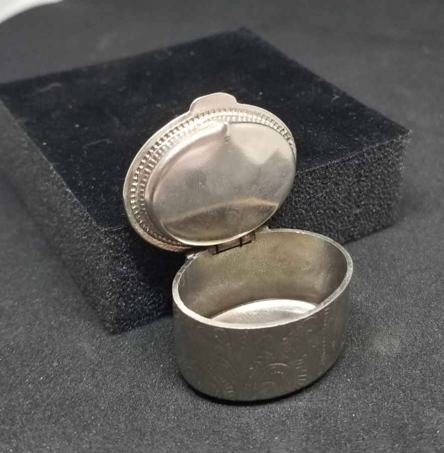 MİKRO MOZAİK ANTİKA KAPAKLI MÜCEVHER KUTUSU