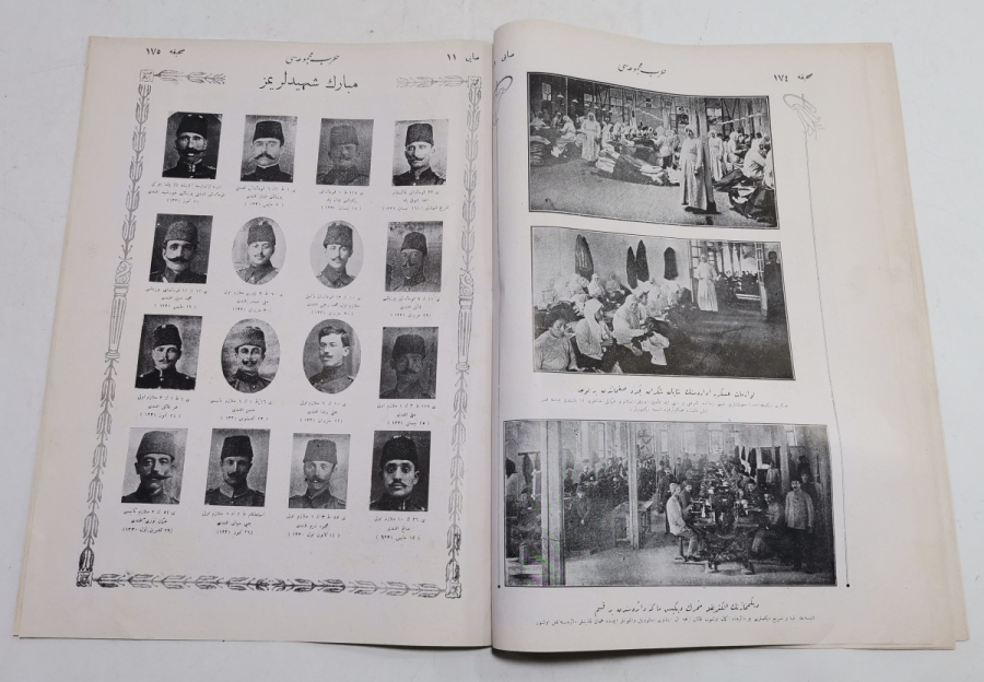 DOLMABAHÇE SARAYI KAPAKLI HARP MECMUASI