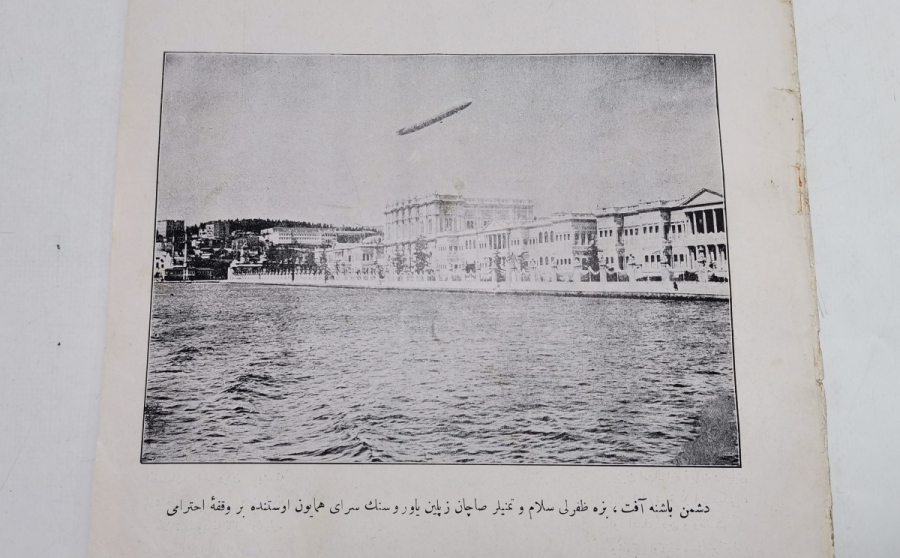 DOLMABAHÇE SARAYI KAPAKLI HARP MECMUASI