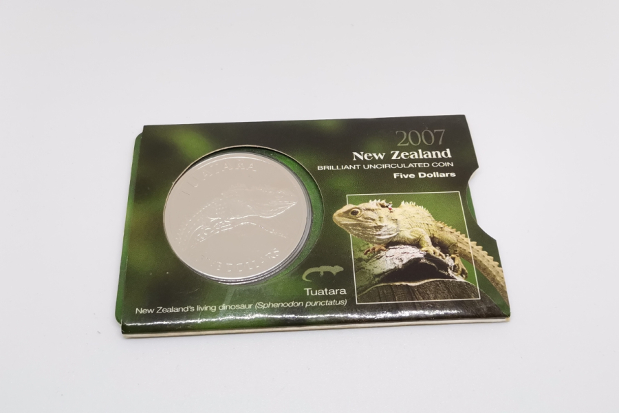 2007 YENİ ZELANDA HATIRA 5 DOLAR