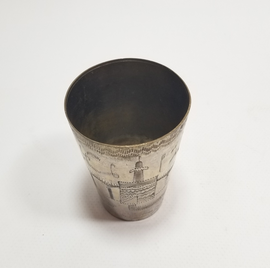 ÜZERİ YAZILI HİCAZ HATIRASI ANTİKA BARDAK