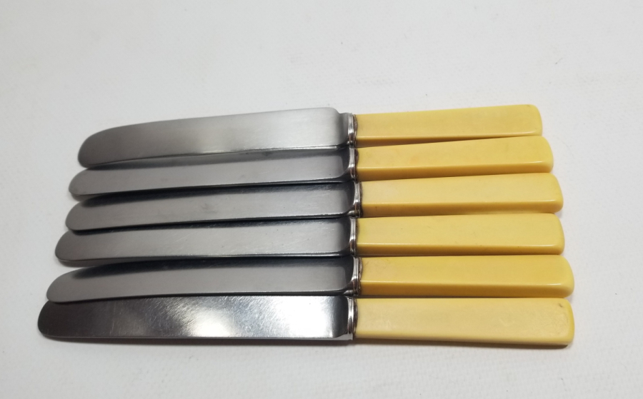 ANTİKA İNGİLİZ BALIK BIÇAĞI TAKIMI