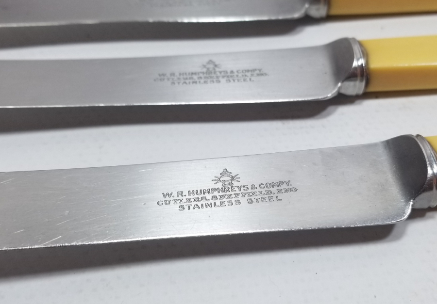 ANTİKA İNGİLİZ BALIK BIÇAĞI TAKIMI