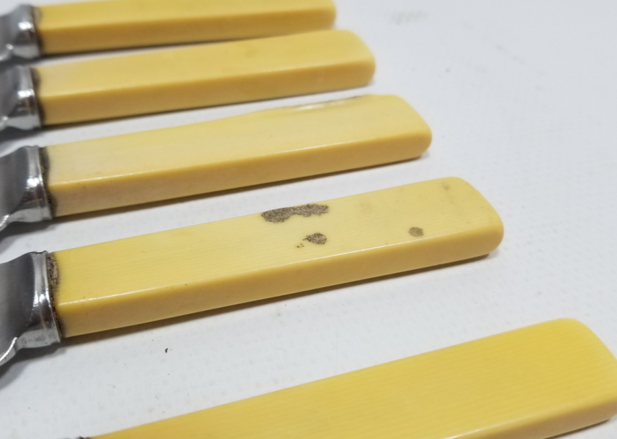 ANTİKA İNGİLİZ BALIK BIÇAĞI TAKIMI