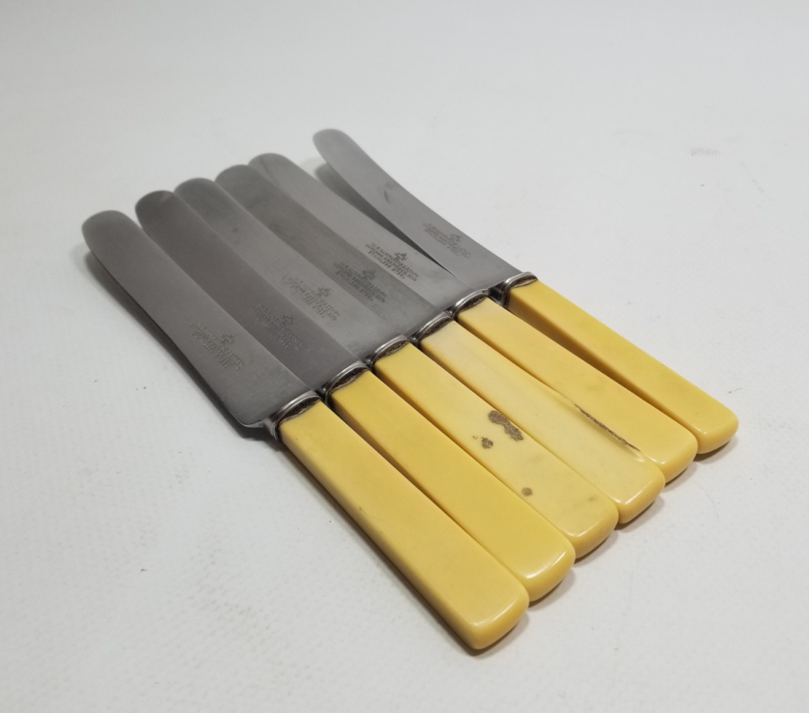 ANTİKA İNGİLİZ BALIK BIÇAĞI TAKIMI