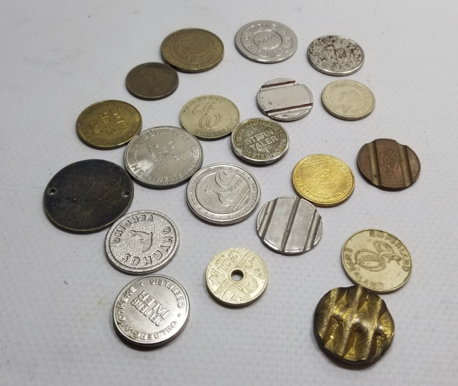 ANTİKA YABANCI PARA VE JETON LOTU