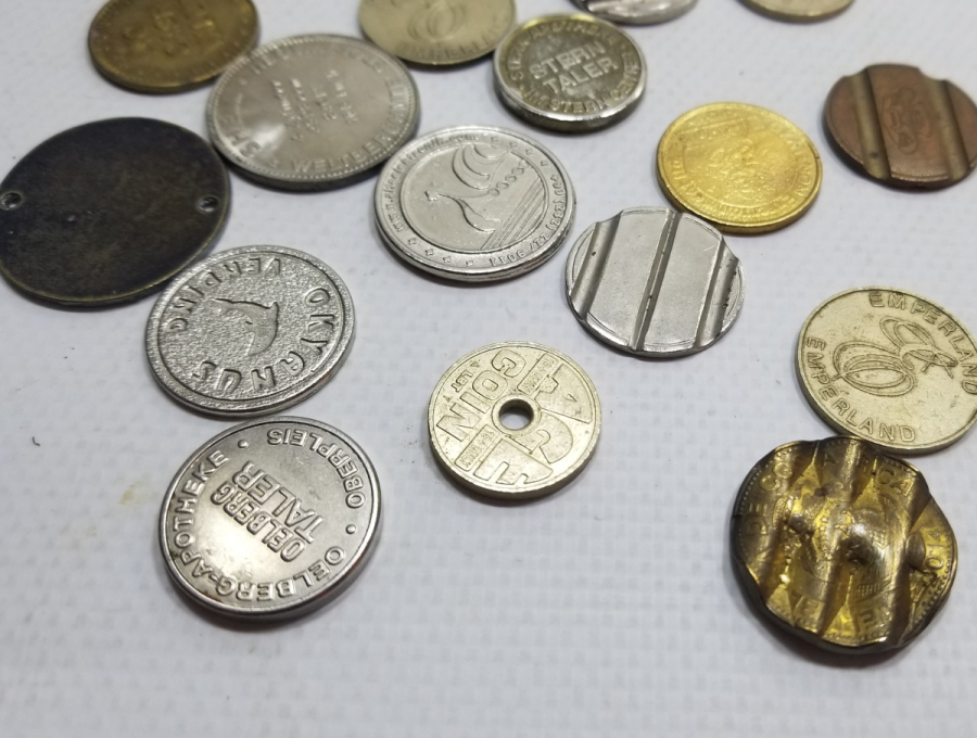 ANTİKA YABANCI PARA VE JETON LOTU