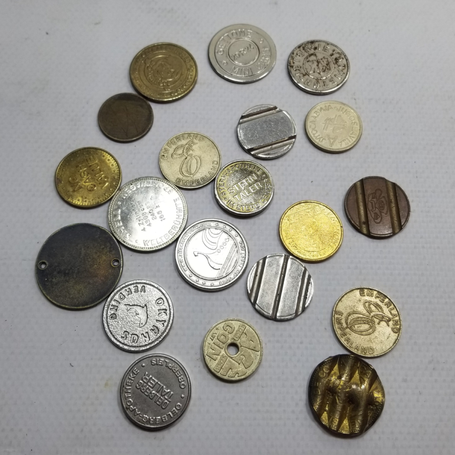 ANTİKA YABANCI PARA VE JETON LOTU