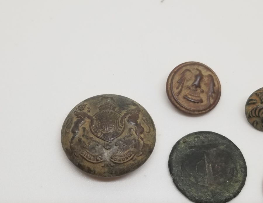 1. DÜNYA SAVAŞI DÖNEMİ İNGİLİZ VE FRANSIZ DÜĞME LOTU