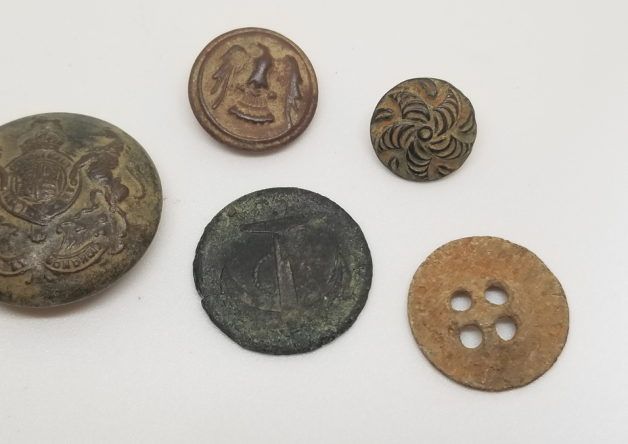 1. DÜNYA SAVAŞI DÖNEMİ İNGİLİZ VE FRANSIZ DÜĞME LOTU