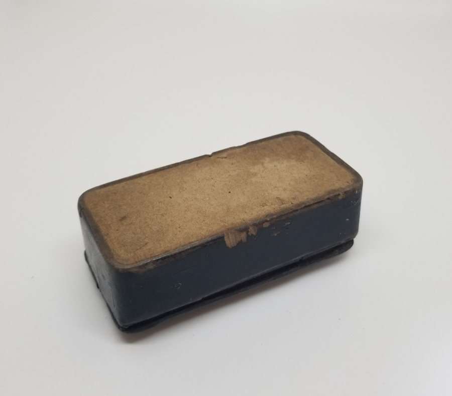 OSMANLI DÖNEMİ SEDEF İŞÇİLİKLİ PAPİER MACHE ENFİYE KUTUSU